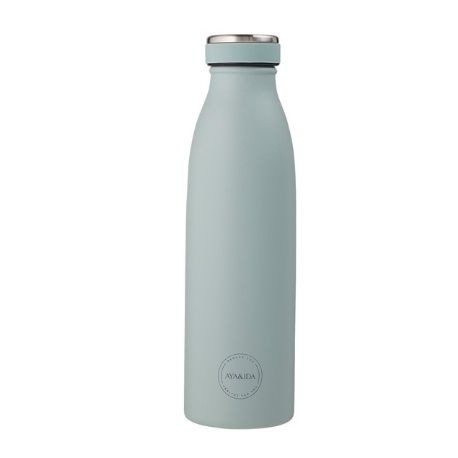 Aya Ida Drinking Bottle Drikkeflaske Med Låg 500 Ml Mint Green