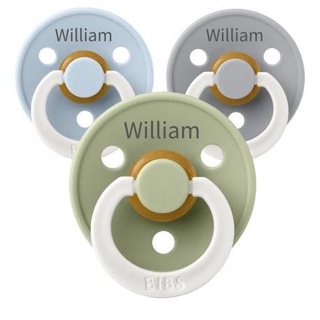 Bibs Colour Night Str Mdr Rund Latex Sutter Med Navn