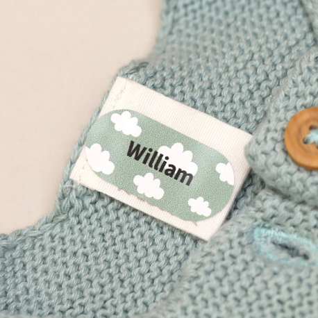 74 Navnemærker Blandet Pakke