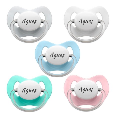 Nip Family Str - Mdr Anatomisk Silikone Sutter Med Navn -pak