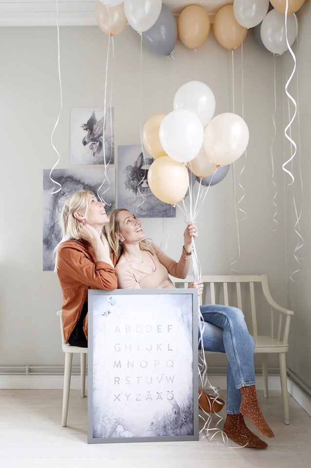 Abc Plakat 50x70 Cm Mrs  Mighetto