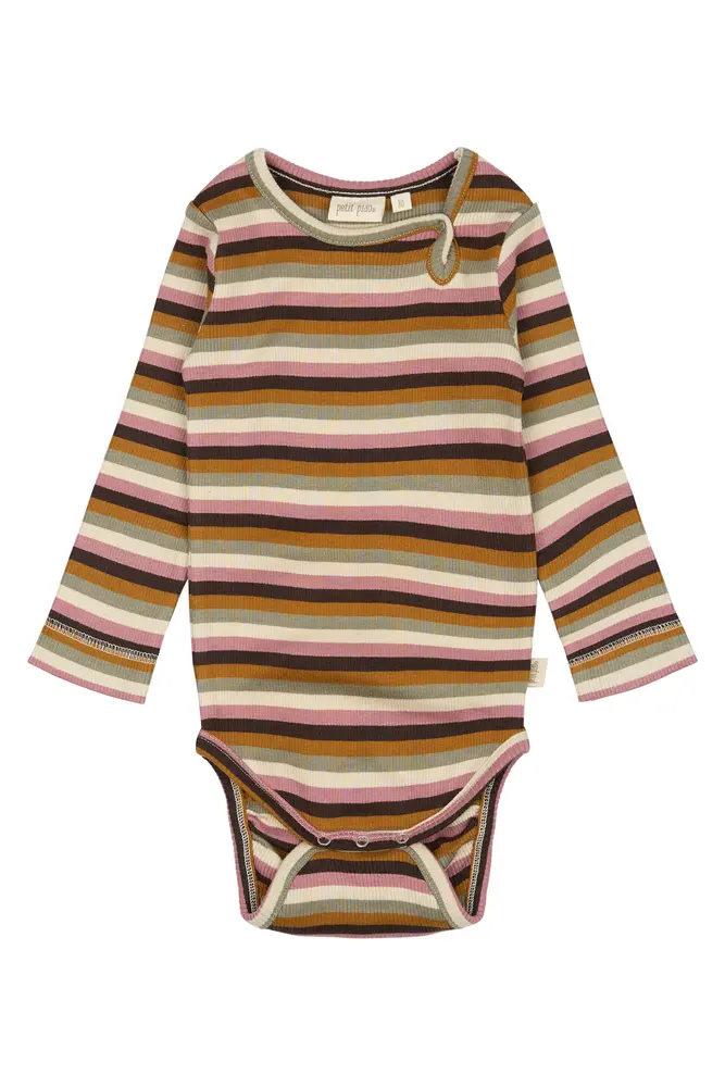 Body Ls Striber Nostalgic Rose Multi Stripe 56