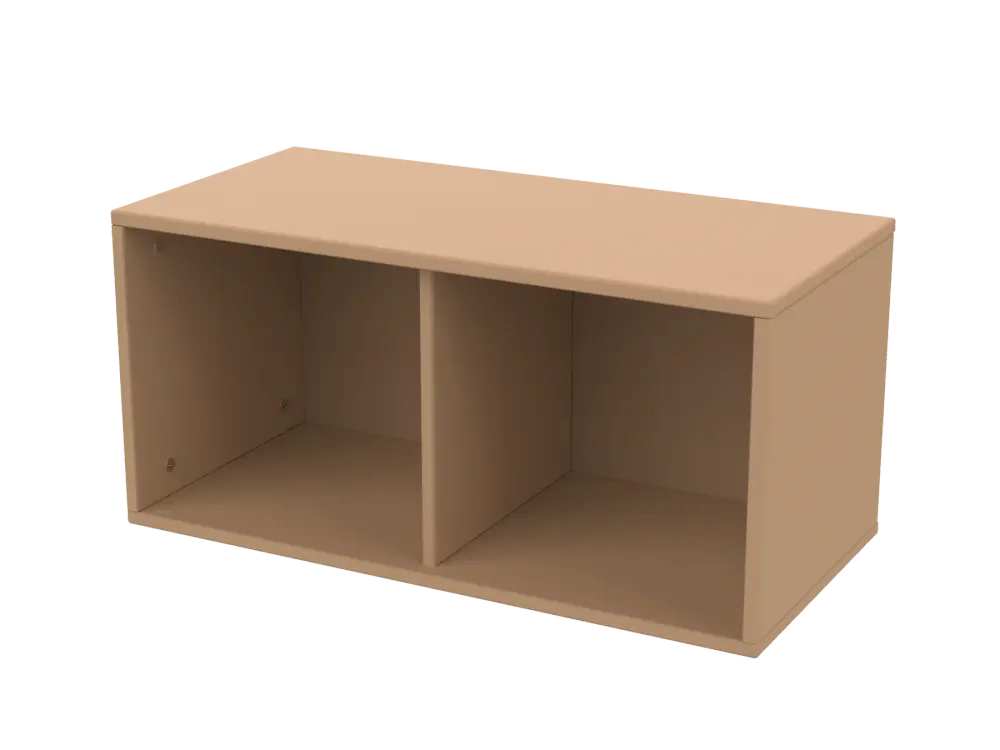 Bogkasse  Roomie 72x34 5x34    Latte