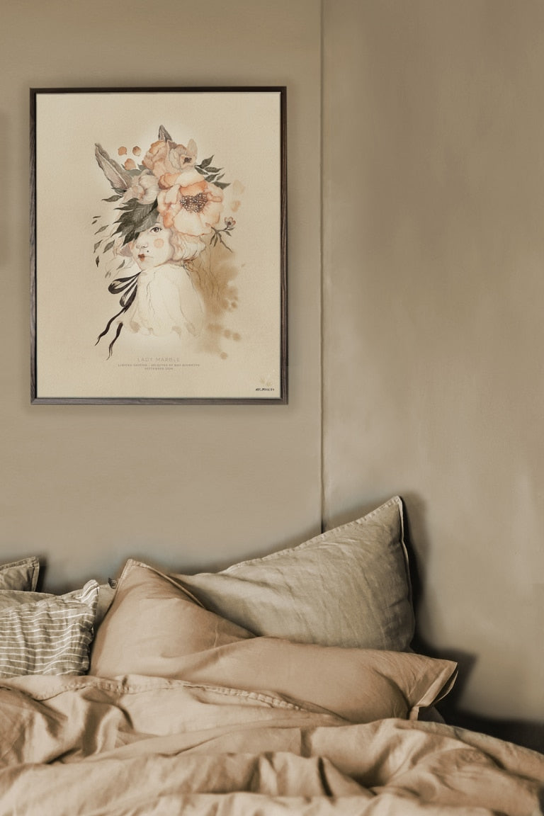 Lady Marble Plakat 40x50 Cm Mrs  Mighetto