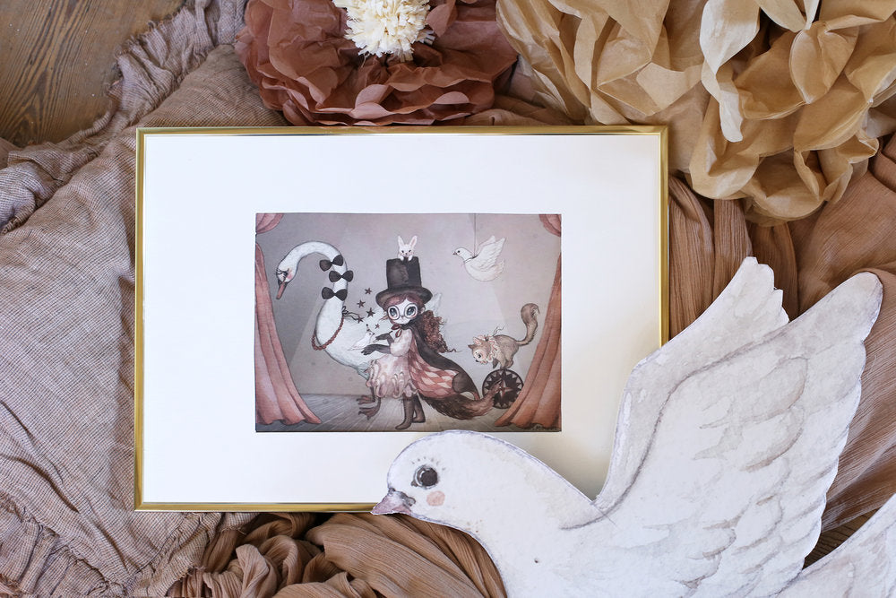 Miss Lucy Plakat 18x24 Cm Mrs  Mighetto