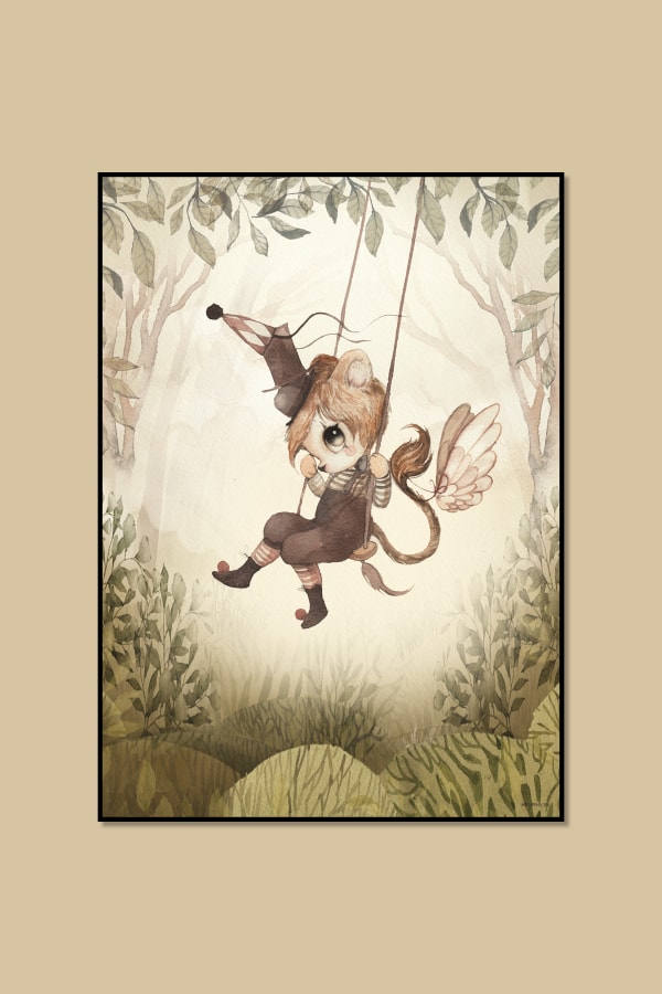 Mr  Lucas Plakat 50x70 Cm Mrs  Mighetto