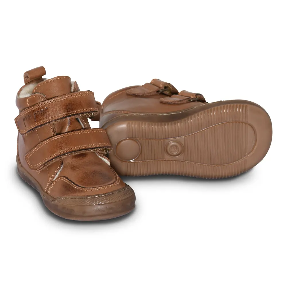 Sneaker Uld Sko Dark Camel 27