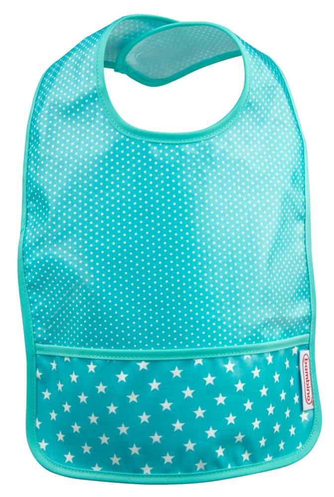 Bambino Easy Wipe Bib Turquoise