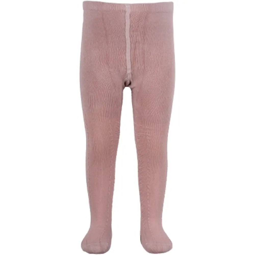 Bamboo Strømpebukser Rose Melange  -4y