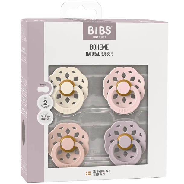 Bibs Sutter Boheme Str    Rund  -pak Ivory Blush Blossom