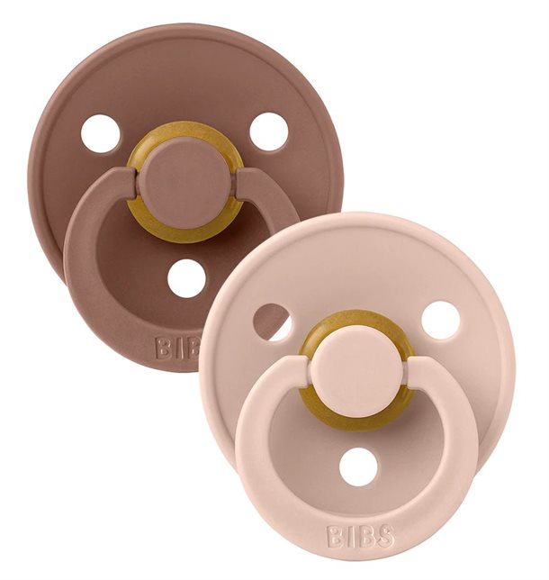 Bibs Sutter Colour Runde  -pak Woodchuck   Blush
