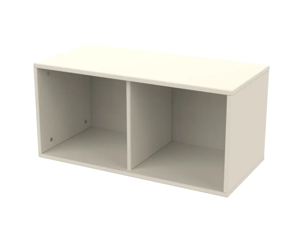 Bogkasse  Dots 72x34 5x34    Cream