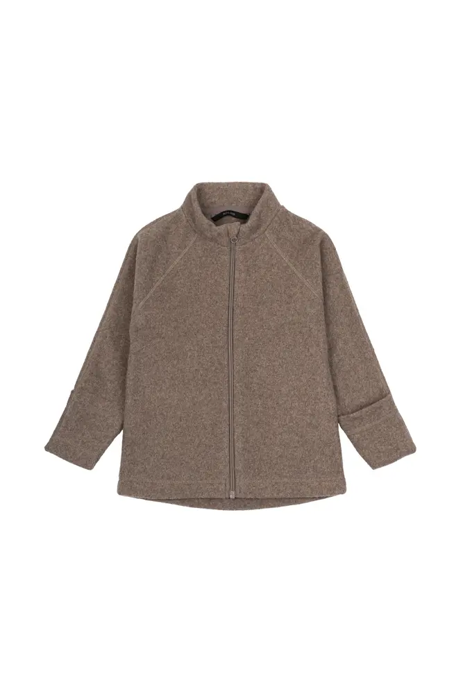 Bomuld Fleece Jakke Melange Denver 128