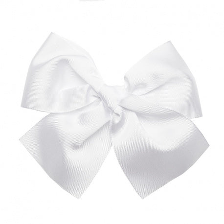 Condor Hårspænde Stor Med Sløjfe Hvid