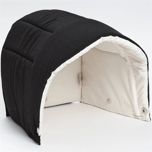 Copenhagen Colors Kaleche Til Babylift Black Cream Solid Stripe