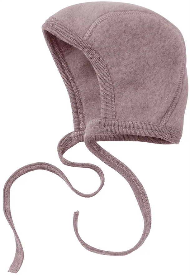 Engel Hue Uld Baby Bonnet Rosewood Melange