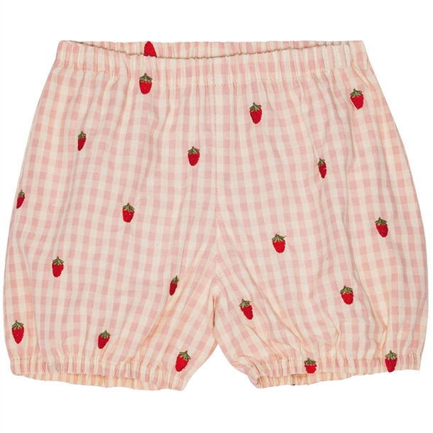 Flöss Bloomers Dolly Pink Berry Gingham Jordbær