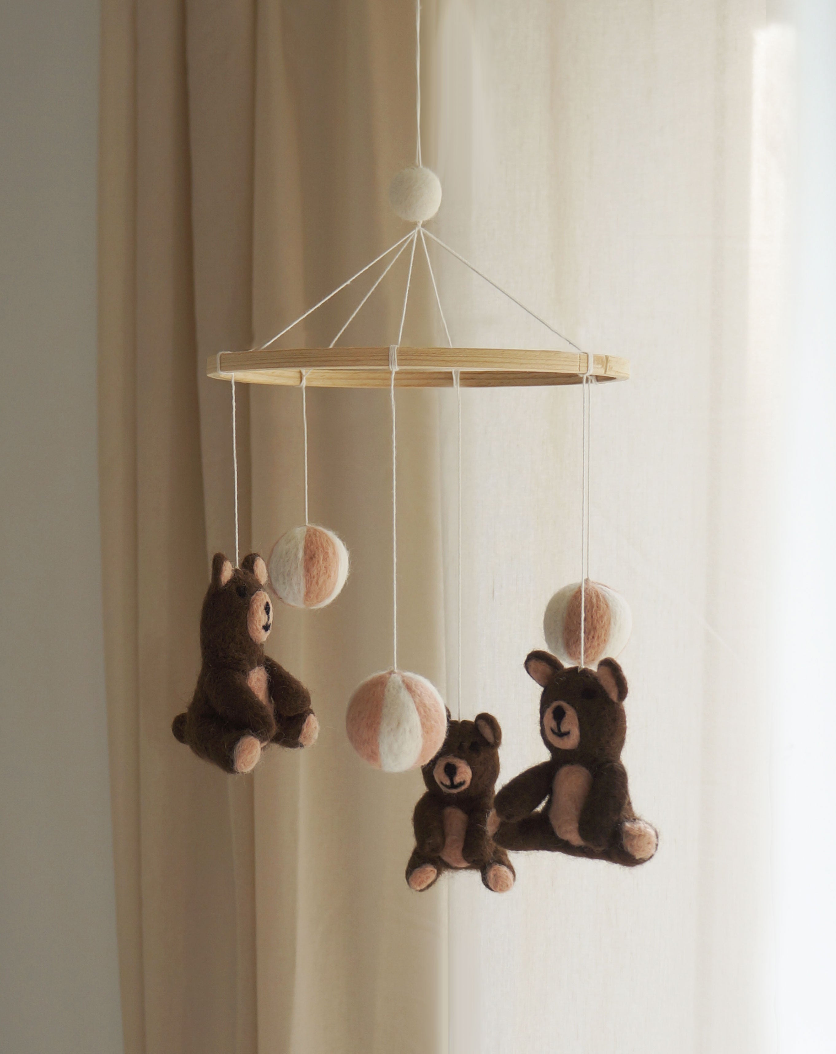 Gamcha Uro Bjørn Og Bolde Rosa