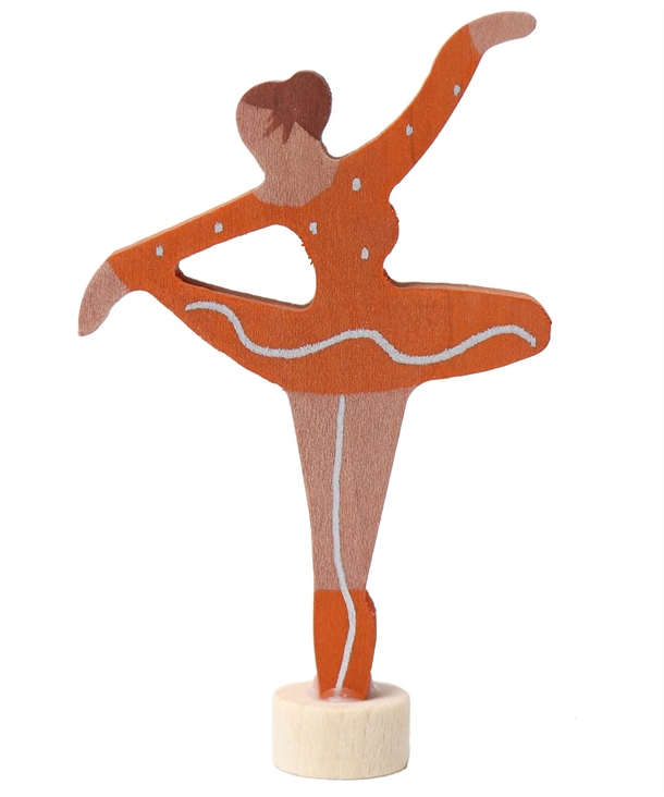 Grimm   Dekorativ Figur Ballerina Orange Blossom