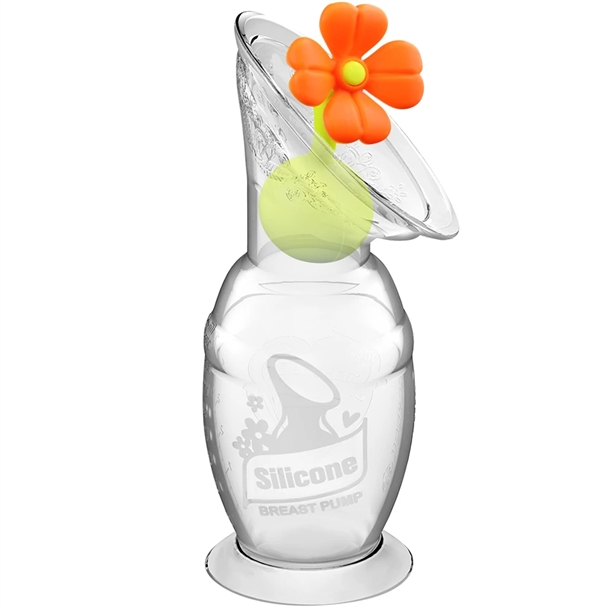 Haakaa Brystpumpe Gen    100 Ml Med Blomsterlåg