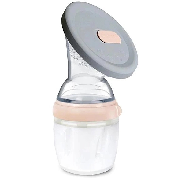 Haakaa Brystpumpe Med Låg Generation    160ml  Peach