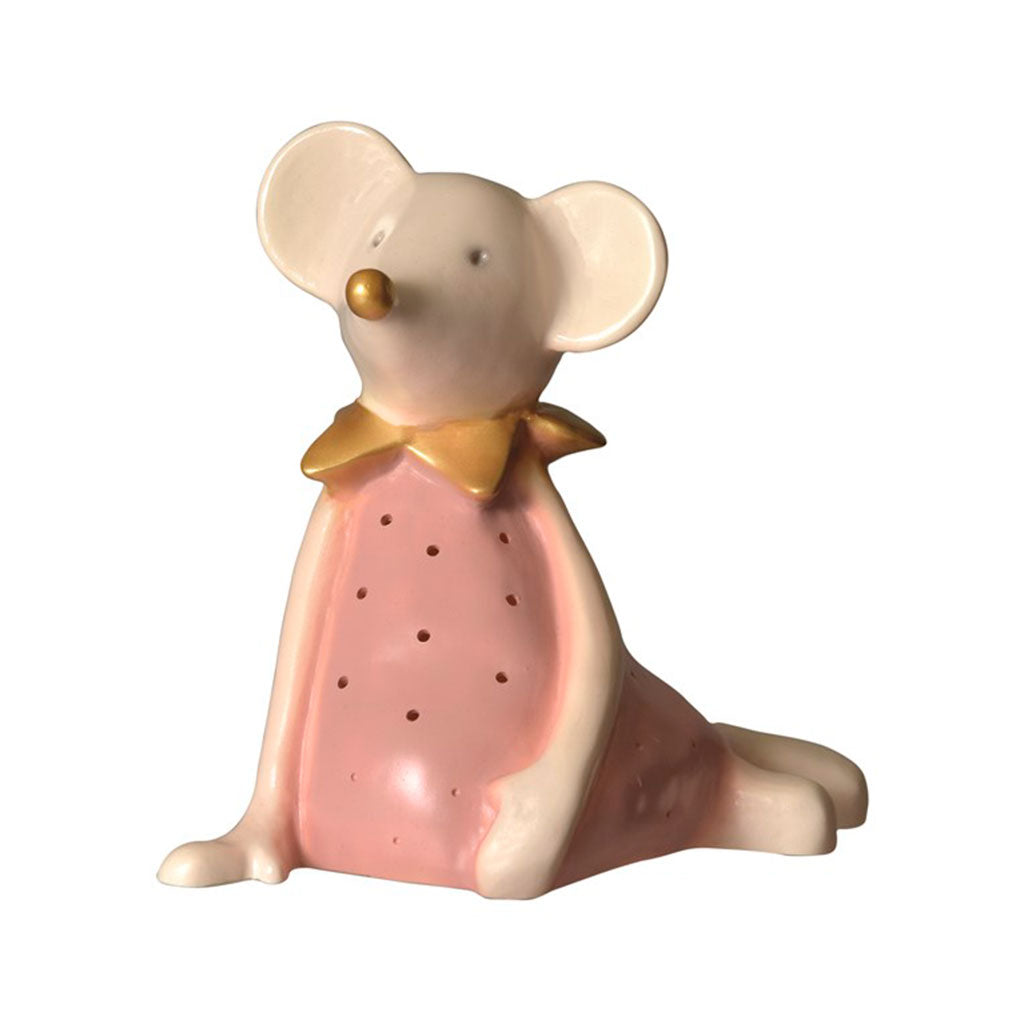 Heico Lamper Twiggy Mus Lampe Lyserød   Guld