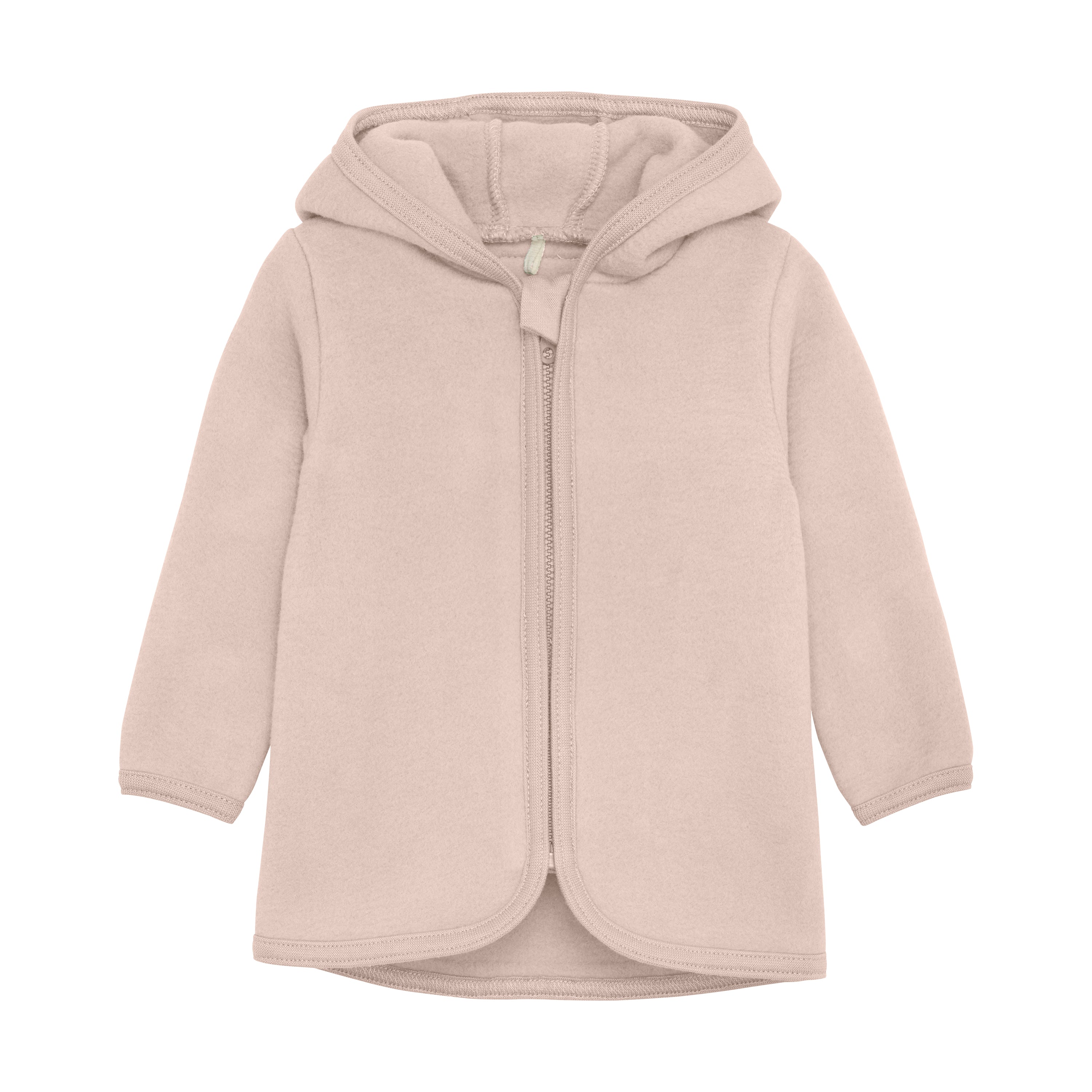 Huttelihut  Babyjakke    øre Almond Peach 50 Cm