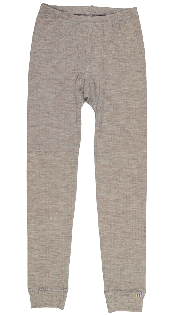 Joha Leggings Uld Rib Sesame Melange