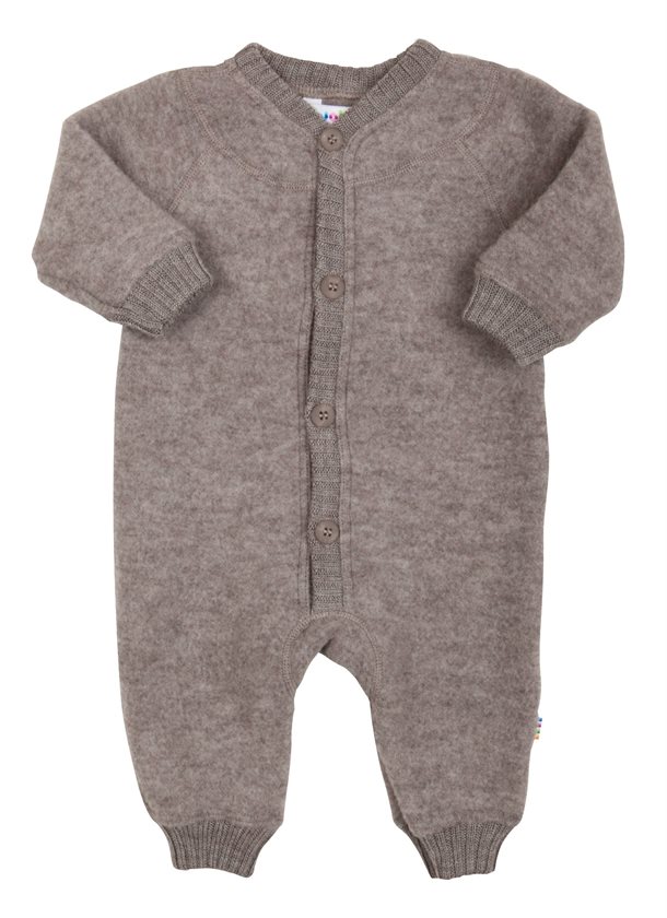 Joha Ulddragt Sesame Melange Med Knapper