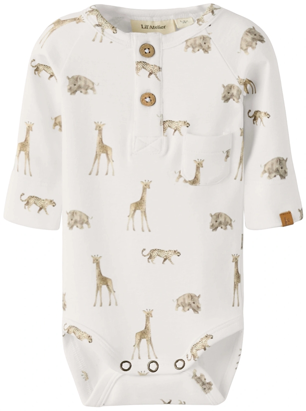 Lil Atelier Body Gayo Coconut Milk Animals African