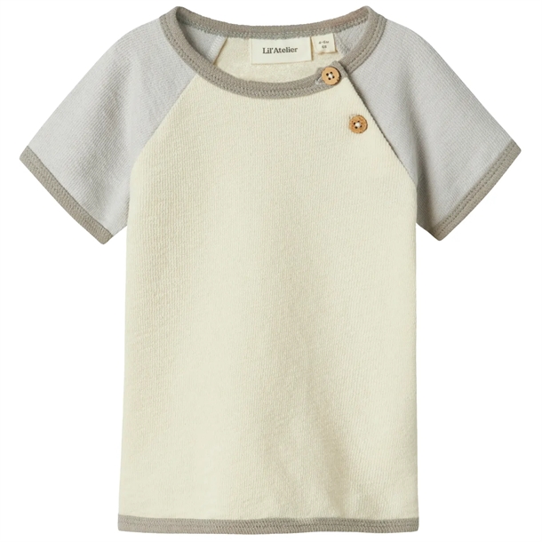 Lil Atelier  -shirt Nbmnunan Loose Top Vapor Blue
