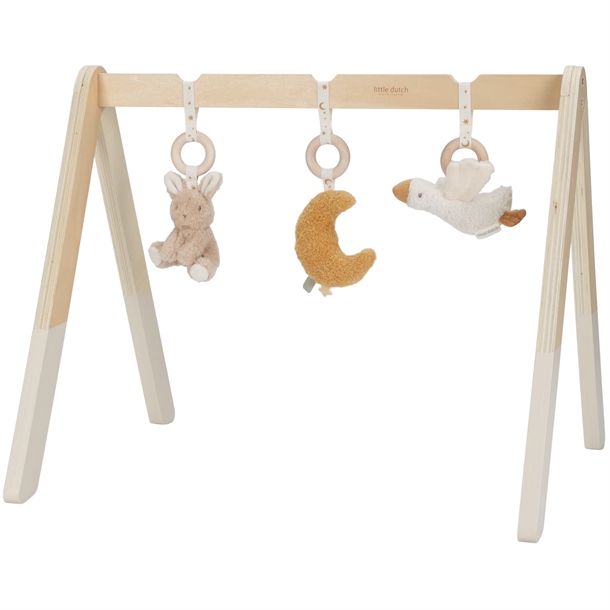 Little Dutch Aktivitetsstativ Træ Beige Newborn Naturals