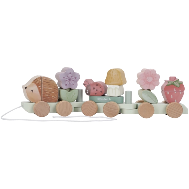 Little Dutch Stabeltog   Træ Pindsvin Fairy Garden