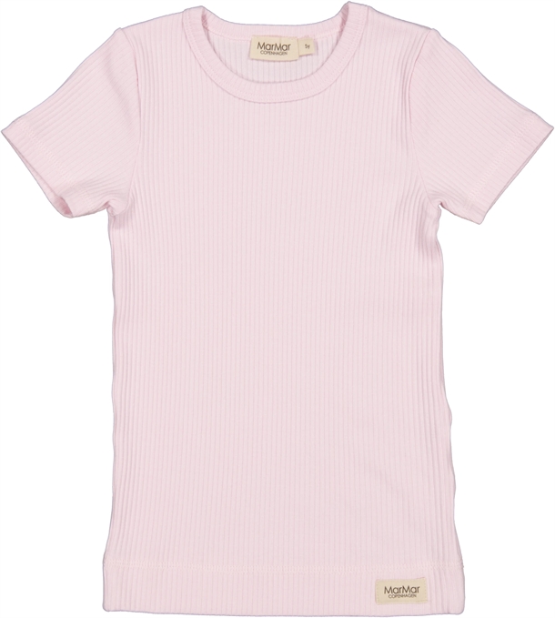 Marmar  -shirt Modal Plain Tee Kortærmet Lilac Mist