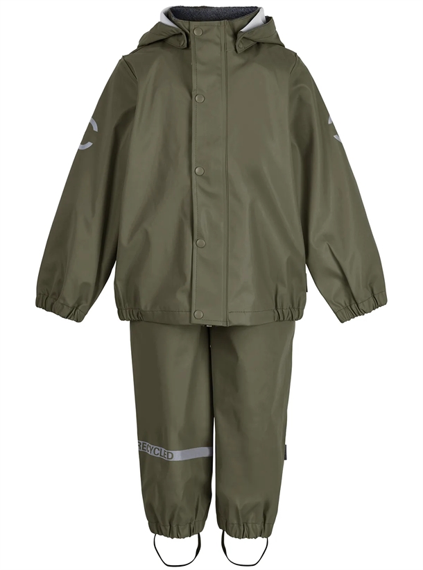 Mikk-line Regntøj Dusty Olive    Seler Genanvendt Pu