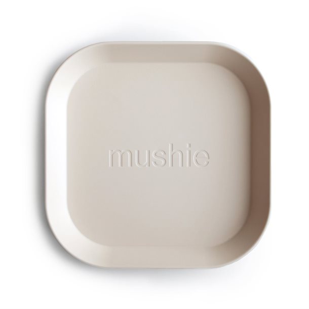 Mushie Tallerken Ivory  -pak
