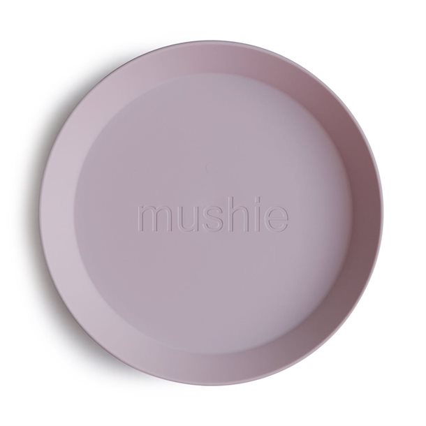 Mushie Tallerken Soft Lilac  -pak