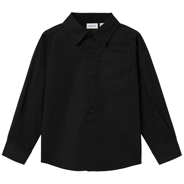 Name It Skjorte Refred Black Sort