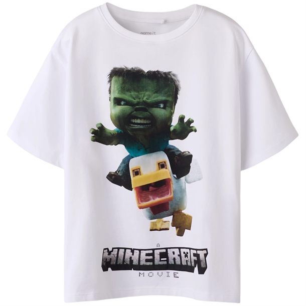 Name It  -shirt Minecraft Nkmnif Bright White