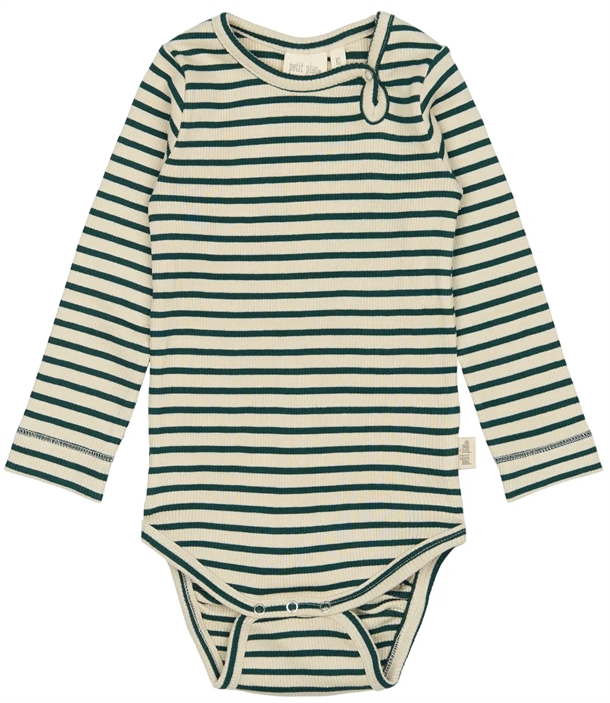 Petit Piao Body Striber Dark Sea Off White