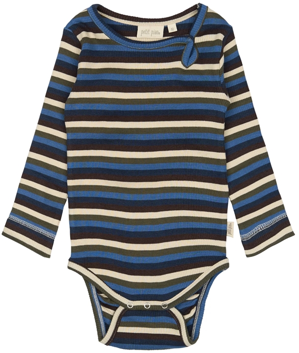Petit Piao Body Striber True Navy Multistripe