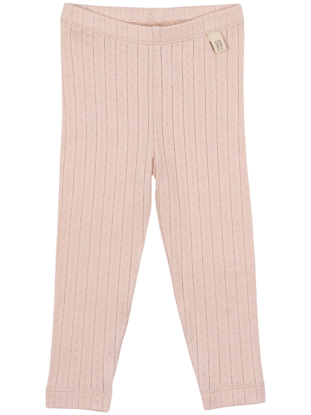 Petit Piao Leggings Pointelle Bright Rose