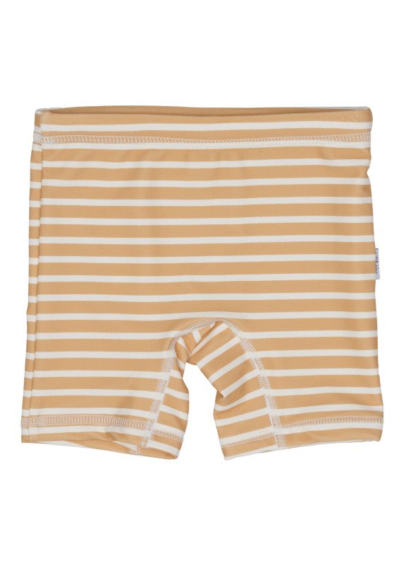 Petit Piao Swimtrunks Uv50  Striped Curry Eggnog