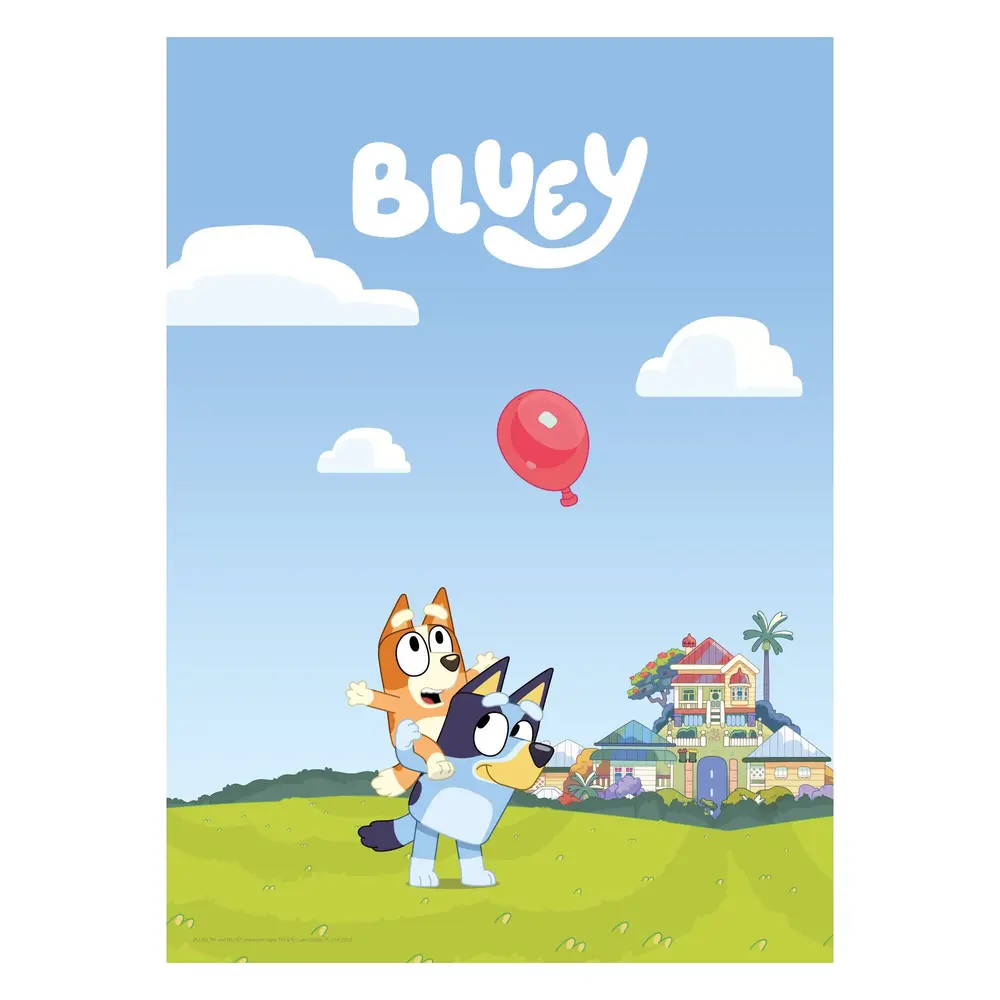Plakat Bluey Ballon 30x40