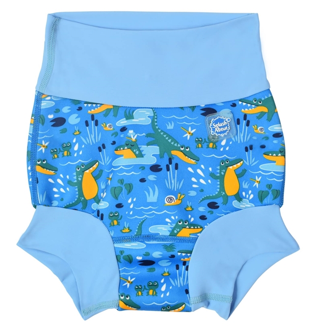 Splash About Badebukser Happy Nappy Crocodile Swamp