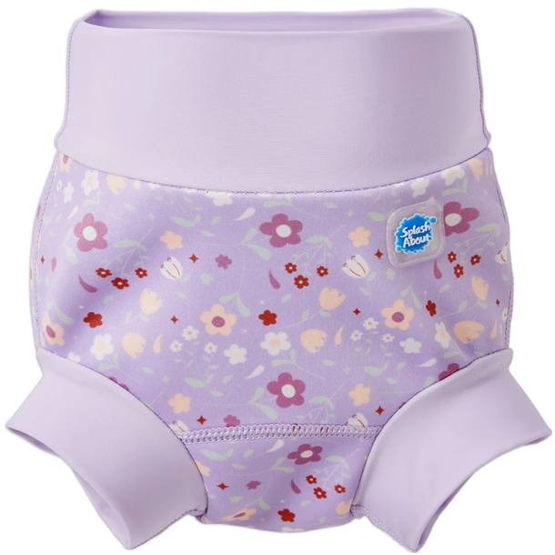 Splash About Blebadebukser Happy Nappy Lilac Spring
