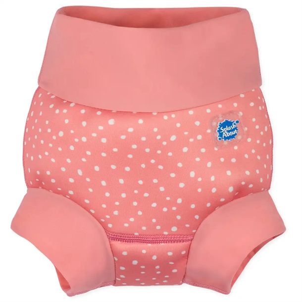 Splash About Blebadebukser Happy Nappy Pink Dotty