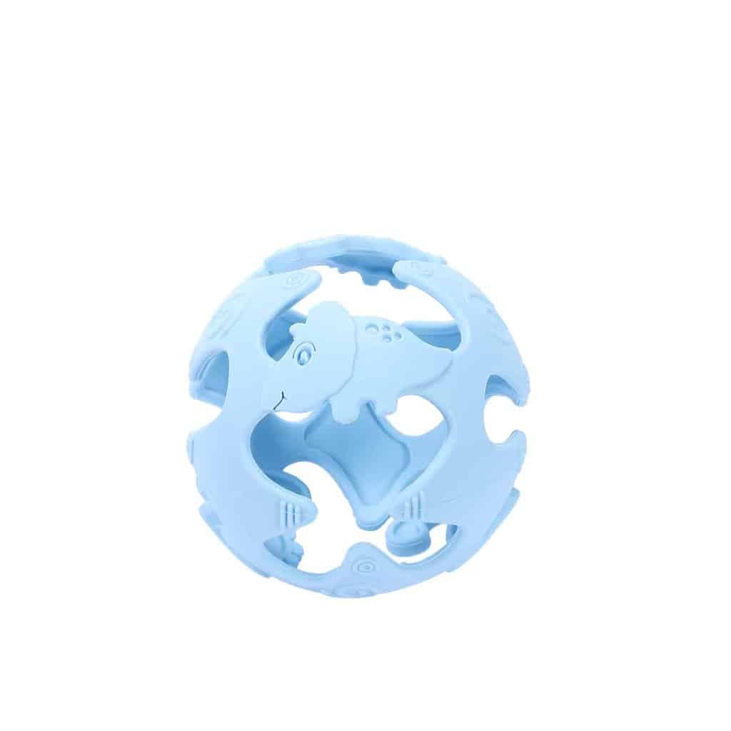 Tiny Tot Silikone Bold Baby Blå