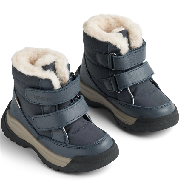 Wheat Vinterstøvler Millas Tex Navy