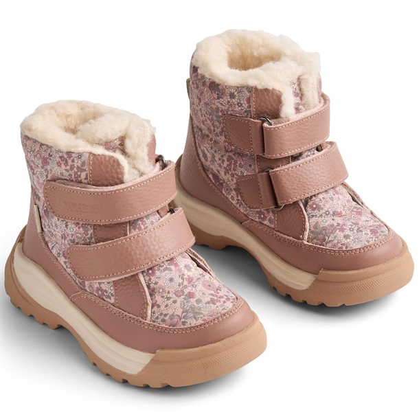 Wheat Vinterstøvler Millas Tex Rose Dust Flowers  Forudbestilling